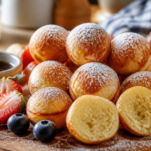 Fluffy Pancake Poppers Recipe