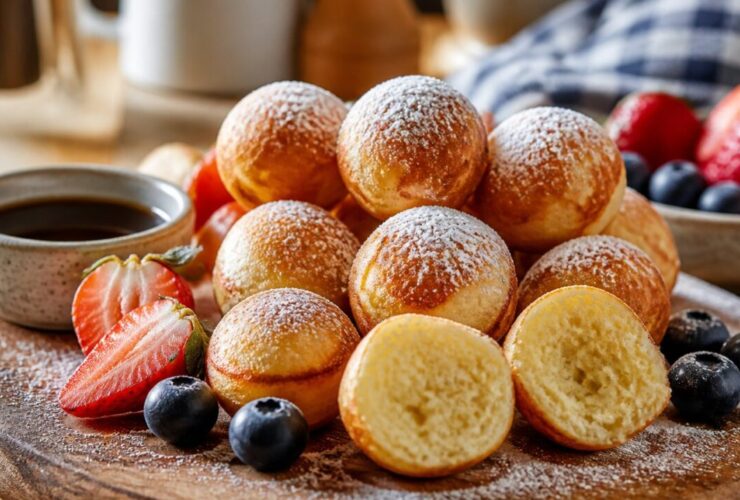 Fluffy Pancake Poppers Recipe