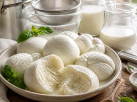 Homemade Mozzarella Cheese Recipe