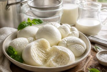Homemade Mozzarella Cheese Recipe