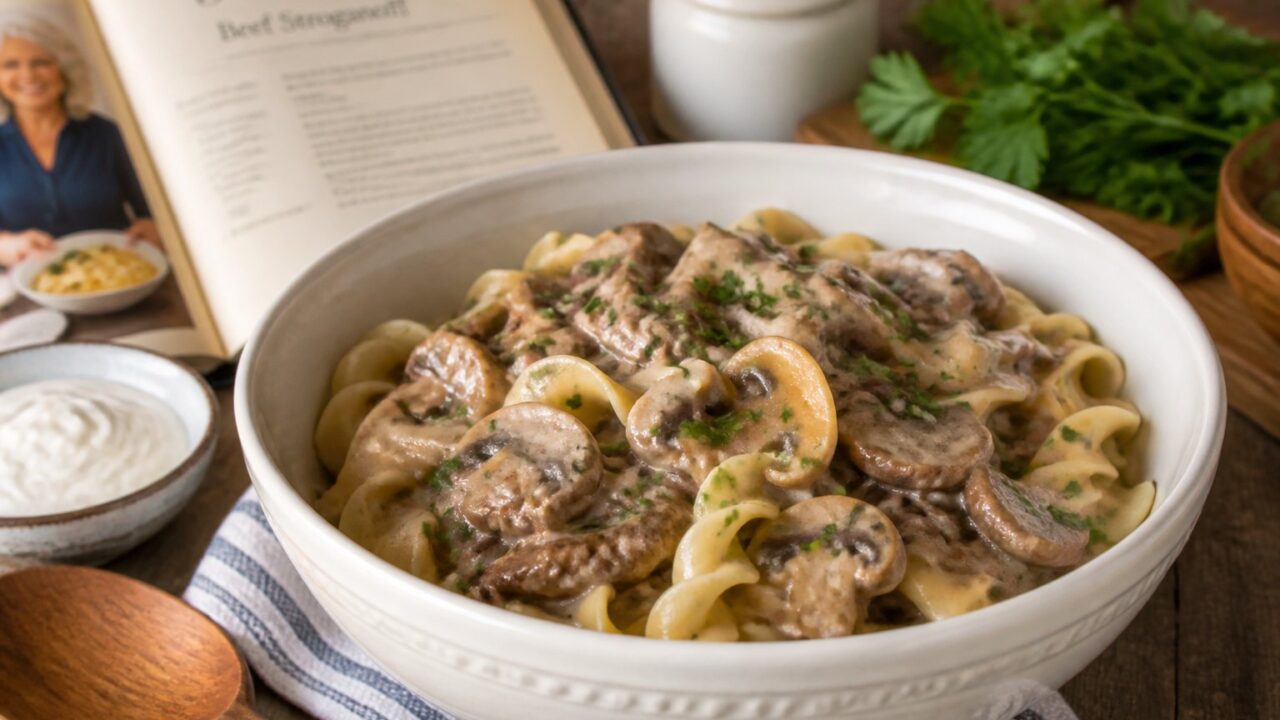 Paula Deen Beef Stroganoff Recipe