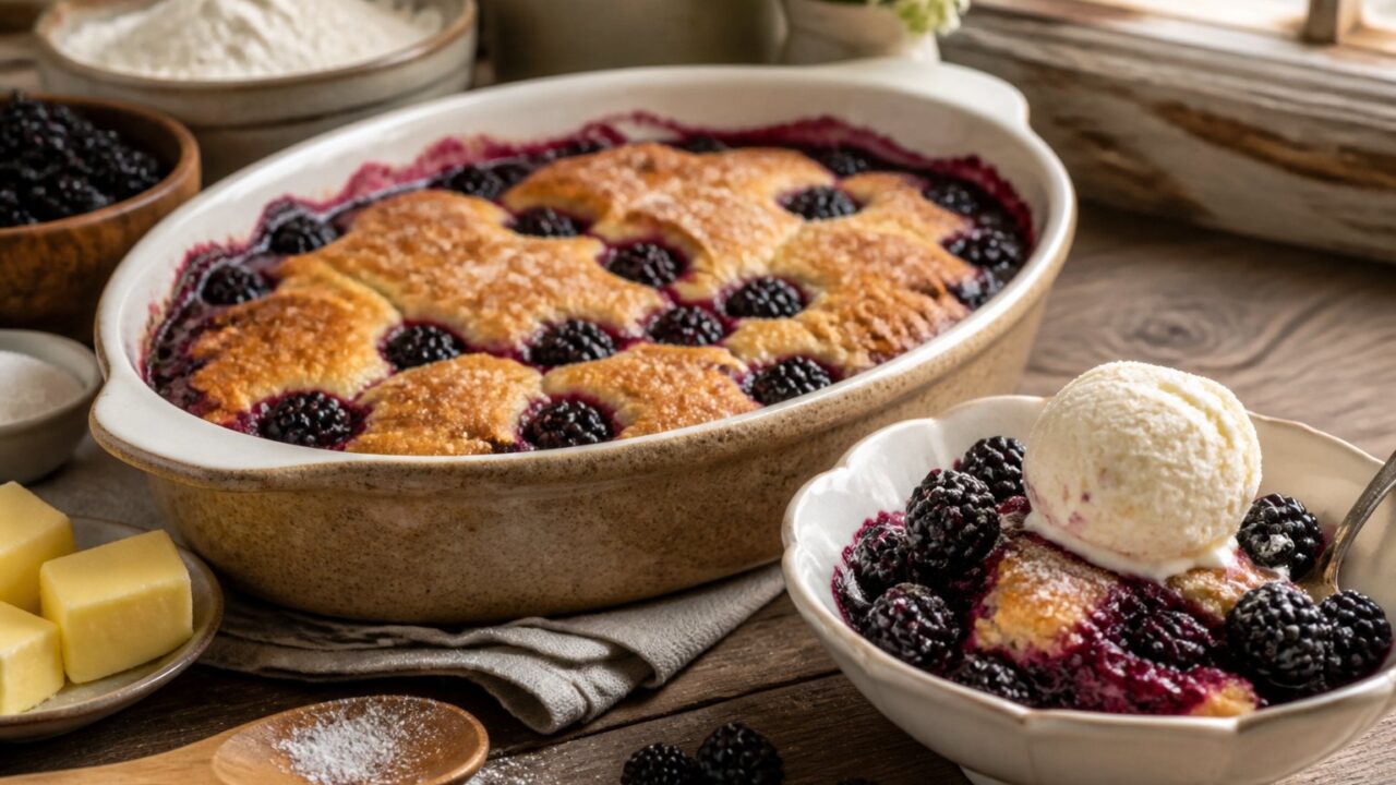 Paula Deen Blackberry Cobbler Recipe