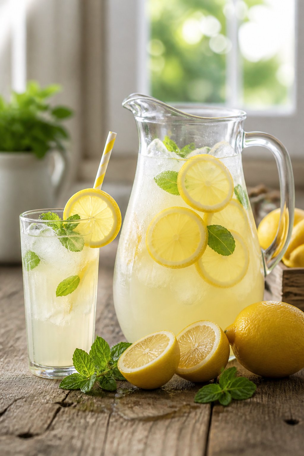 Raising Cane's Lemonade Recipe close-up, ready to serve