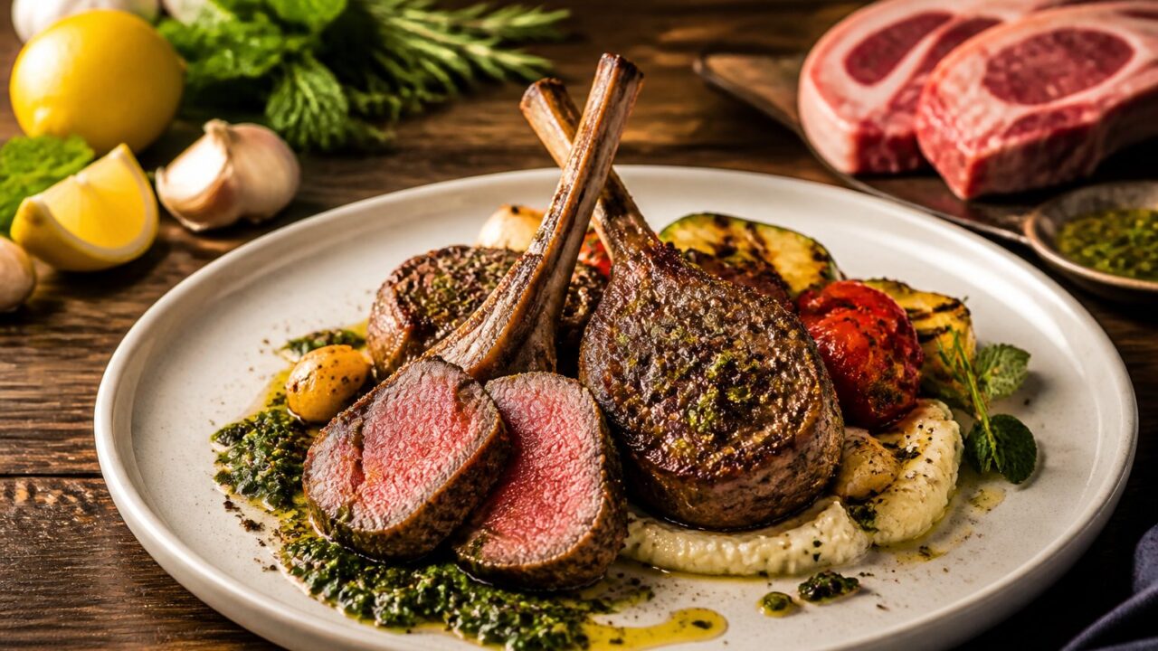 Bobby Flay Lamb Chops Recipe