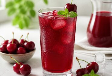 Cherries Chilled Juice Recipe