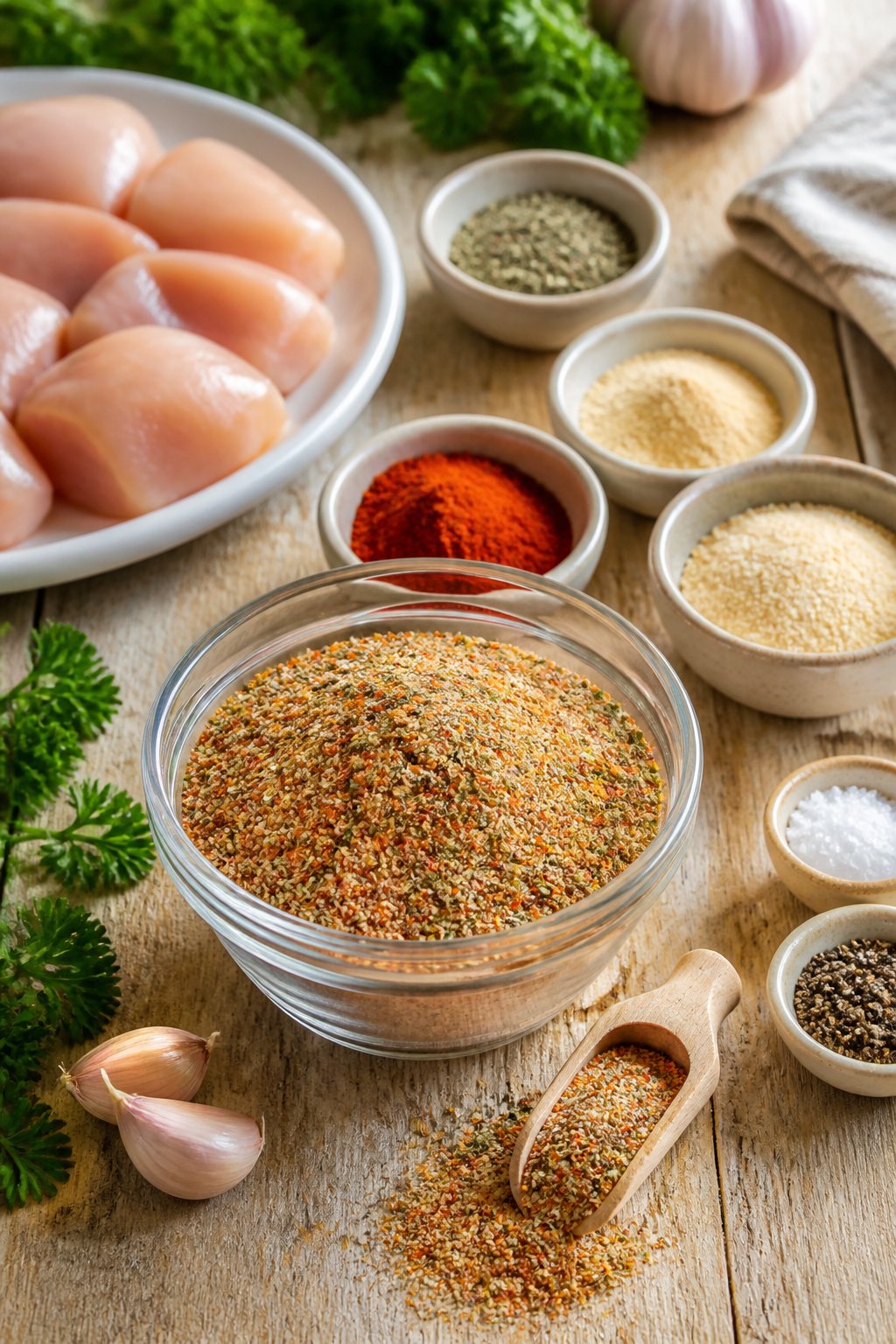 Chicken Crack Seasoning Recipe close-up, ready to serve