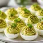 Creamy Avocado Deviled Eggs Recipe