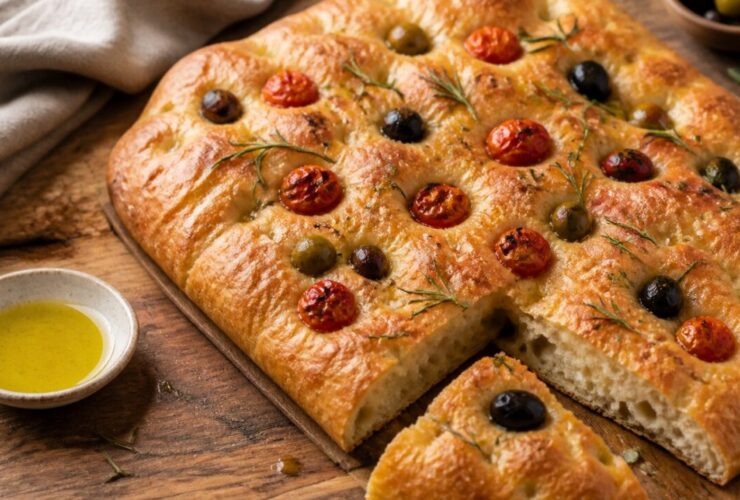 Hairy Bikers Focaccia Bread Recipe