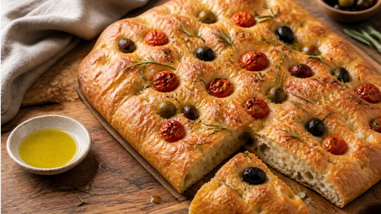 Hairy Bikers Focaccia Bread Recipe