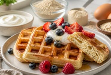 High Protein Waffles Recipe