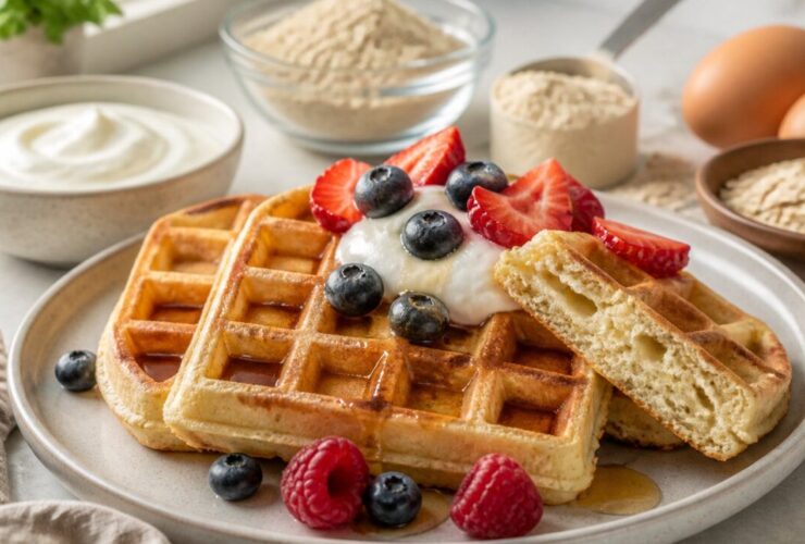 High Protein Waffles Recipe