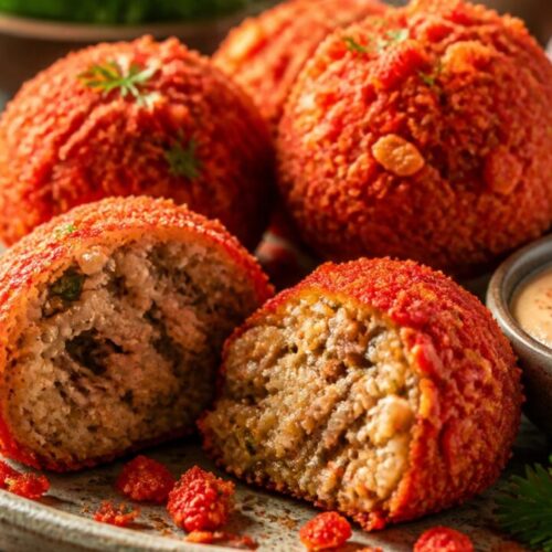 Hot Cheeto Boudin Balls Recipe