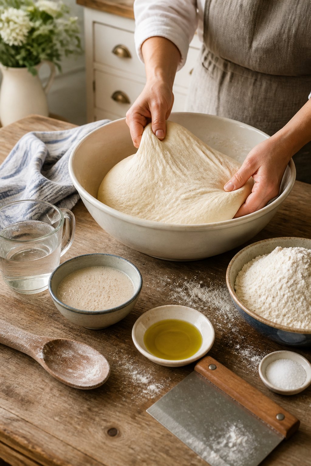 Ina Garten Pizza Dough Recipe close-up, ready to serve