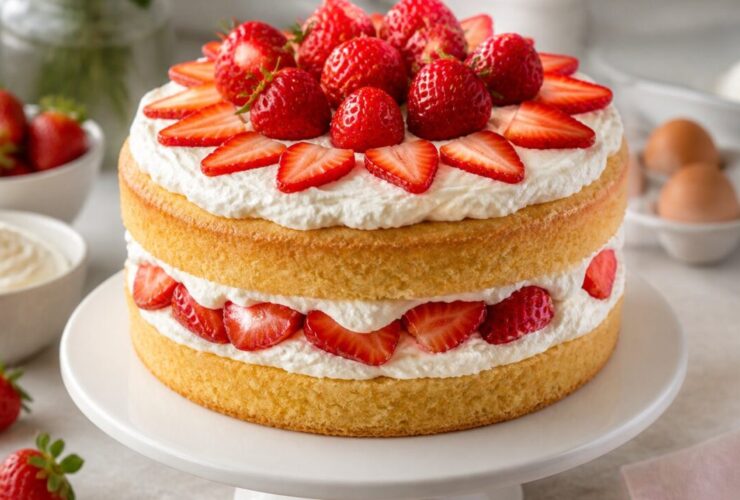Mary Berry Strawberry Gateau Recipe