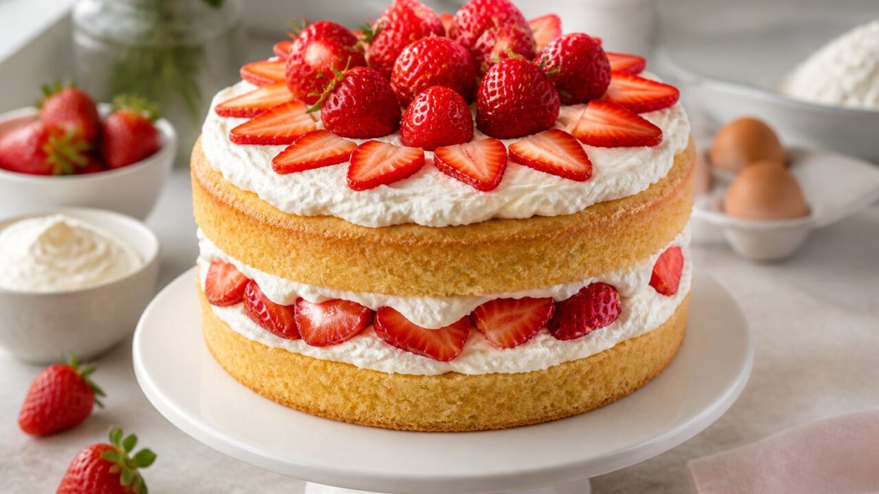 Mary Berry Strawberry Gateau Recipe