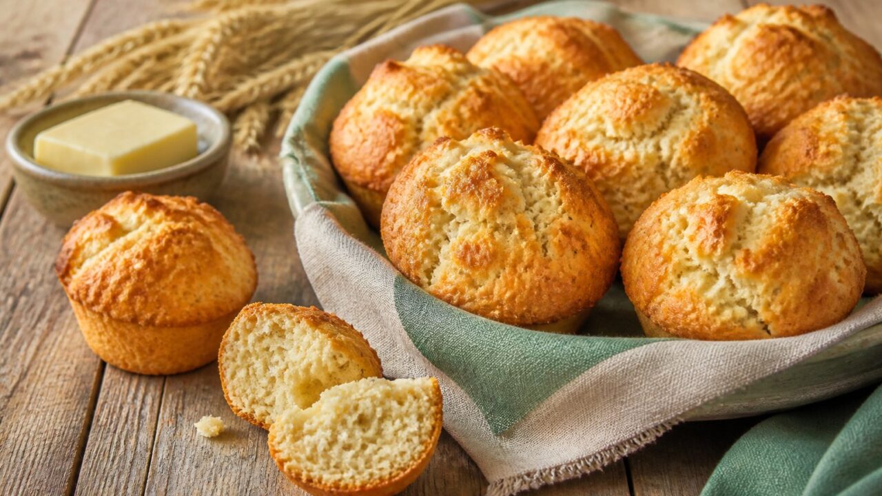 Mini Irish Soda Bread Muffins Recipe