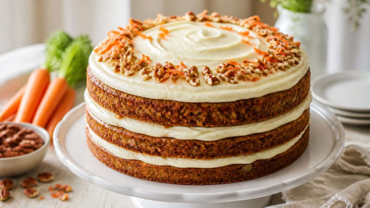 Paula Deen Carrot Cake Recipe