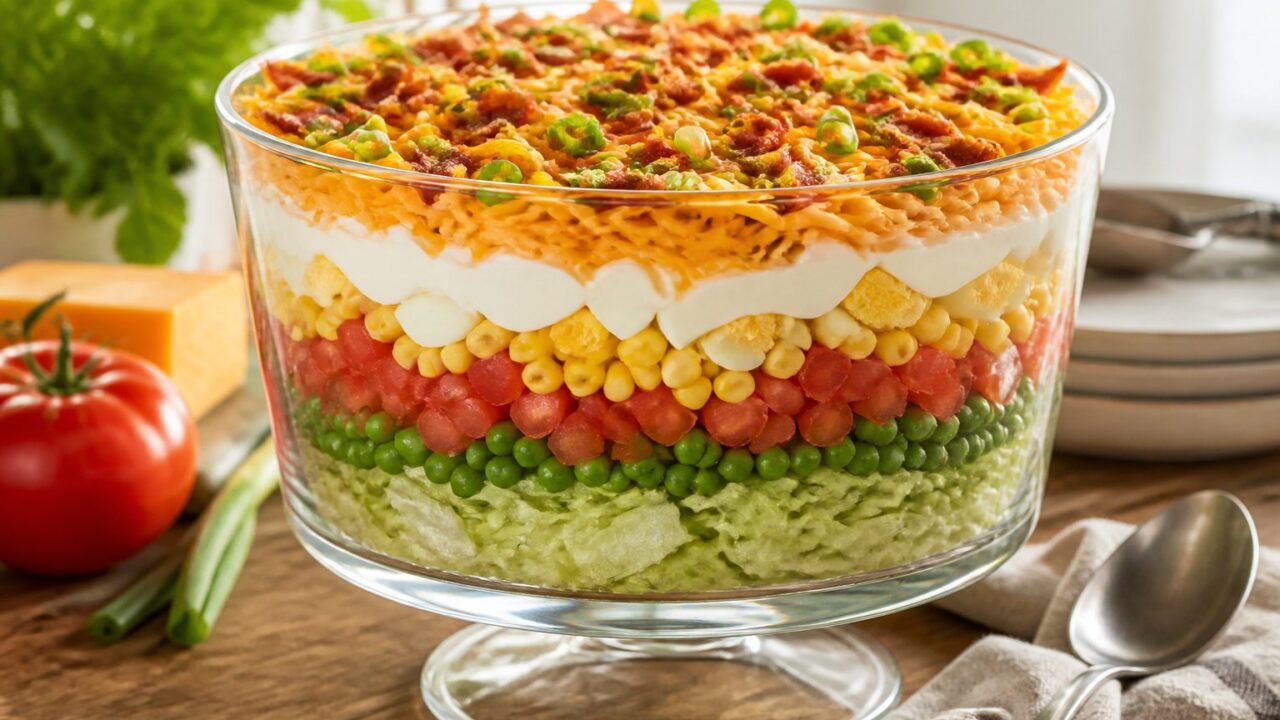 Pioneer Woman 7 Layer Salad Recipe