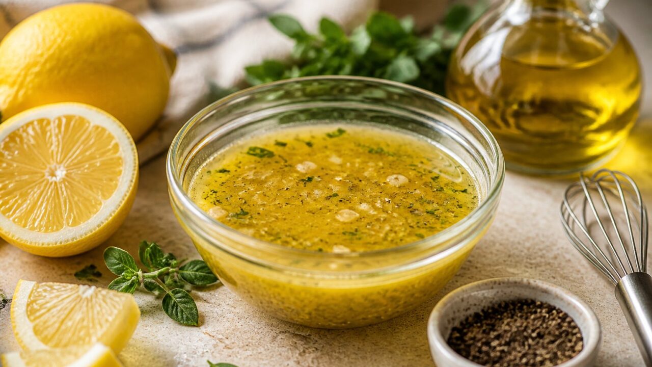 Pita Jungle Lemon Vinaigrette Recipe