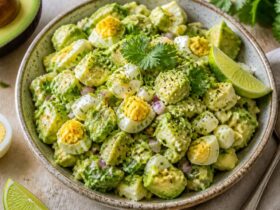 Zesty Avocado Egg Salad Recipe